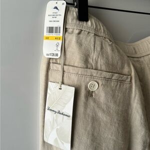 Tommy Bahama beach linen coastal pull on pant (khaki)